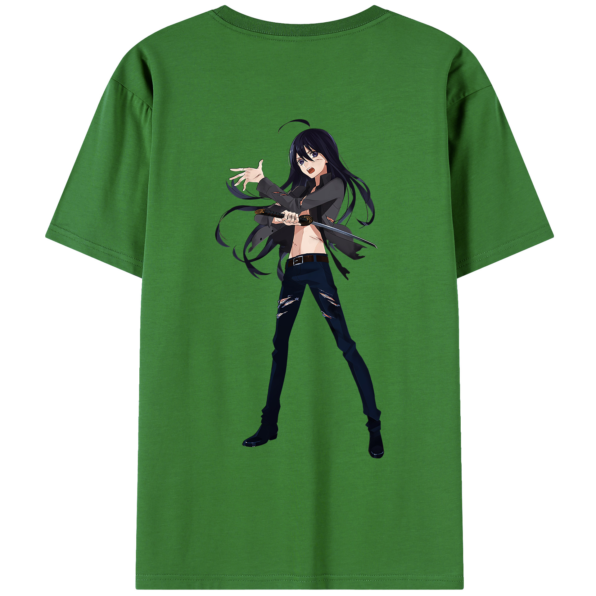 （画像用） 刀剣乱舞 Touken Ranbu レディース半袖Tシャツ(バックプリント)
